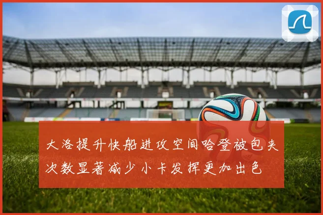 大洛提升快船进攻空间哈登被包夹次数显著减少小卡发挥更加出色